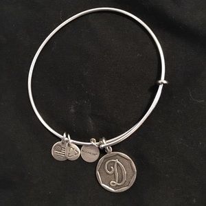 AlEX AND ANI Initial D Charm Bangle